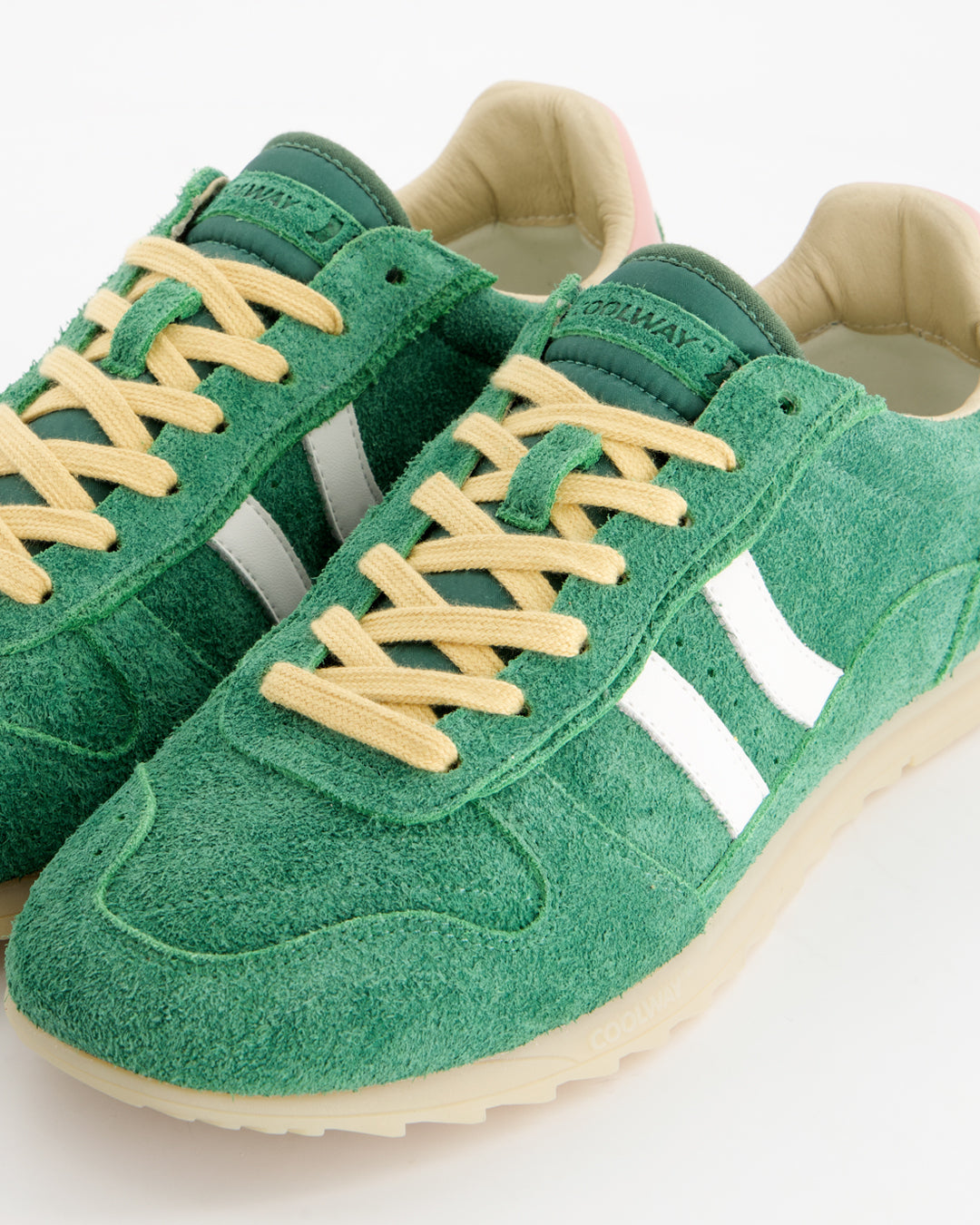 Coolway Switzer Green Grass - Suede Sneakers