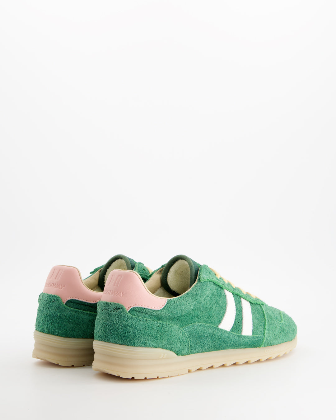 Coolway Switzer Green Grass - Suede Sneakers