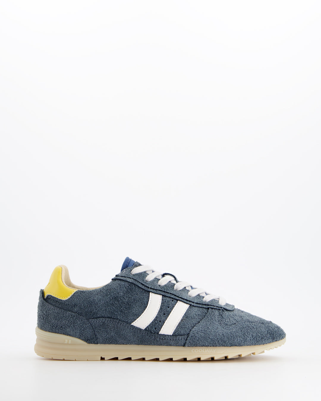 Coolway Switzer Navy Pulse - Suede Trainers