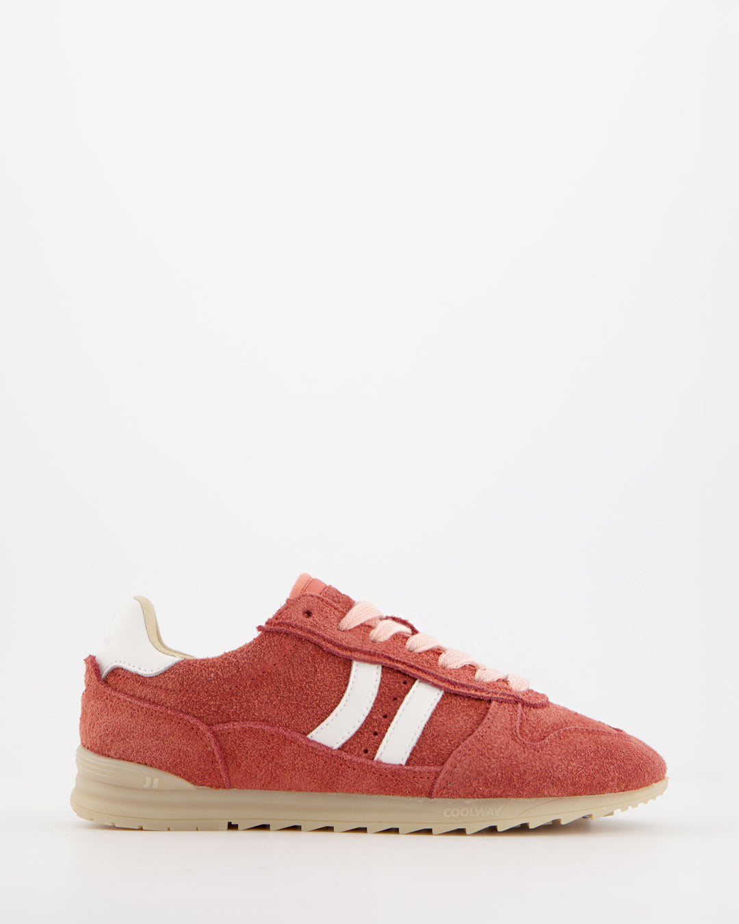 Coolway Switzer Red Rush - Suede Sneakers