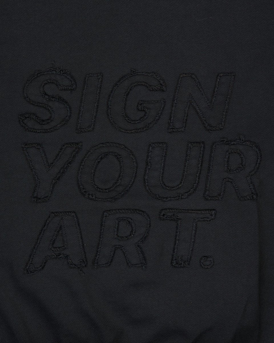 Coolway Washed Black Hoodie - Sudadera con capucha