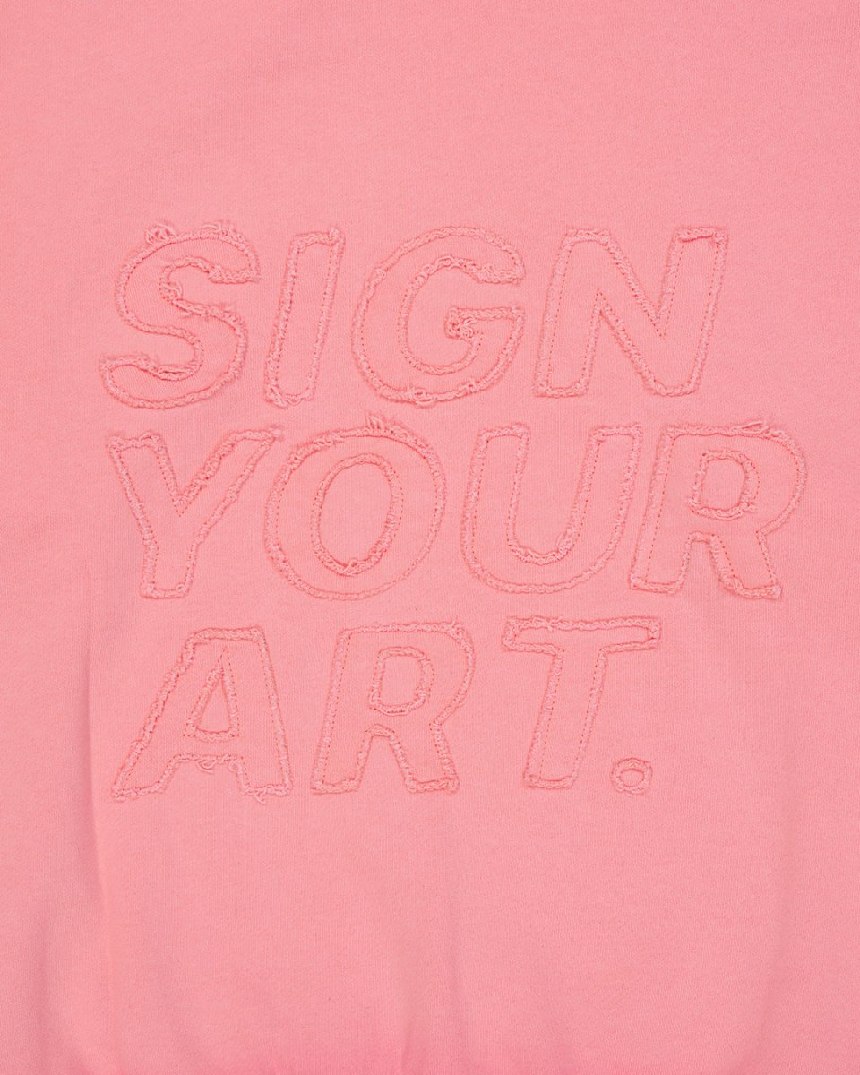 Coolway Washed Pink Hoodie - Sudadera con capucha