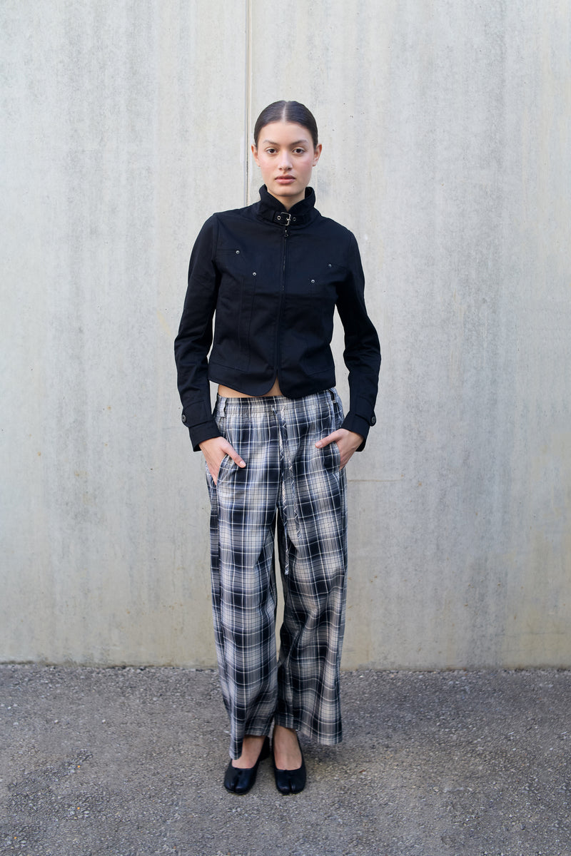 Flowy tartan pants - Nami