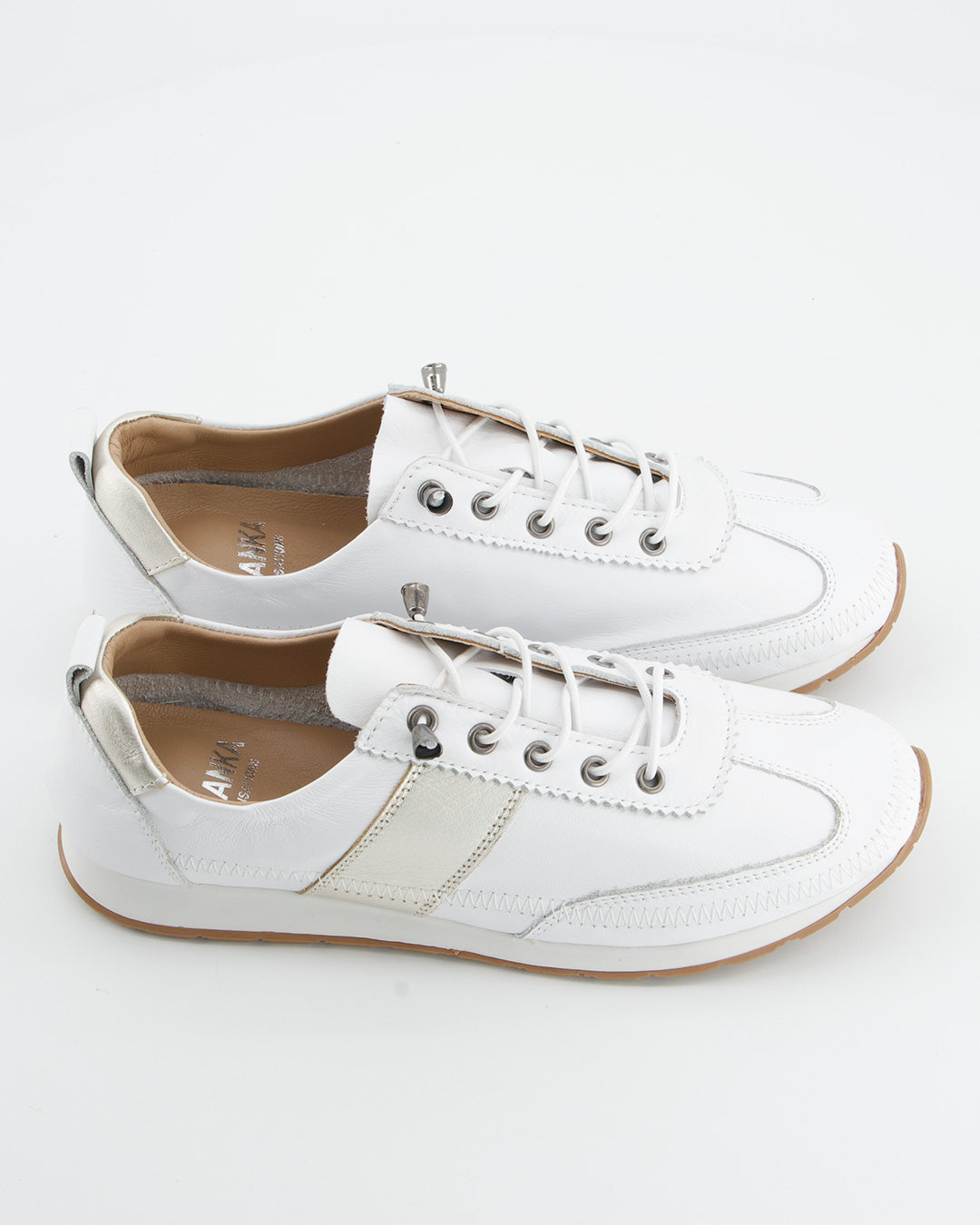 Deportiva De Piel Blanca - Sun