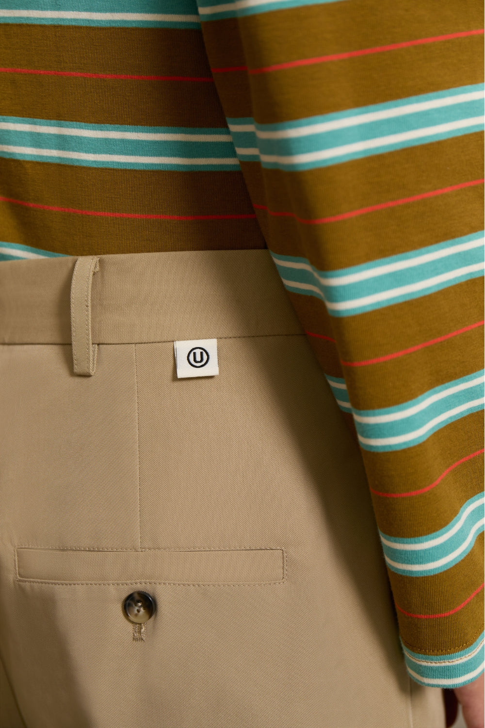 Long Bermuda shorts with clips - ULK Zinnia