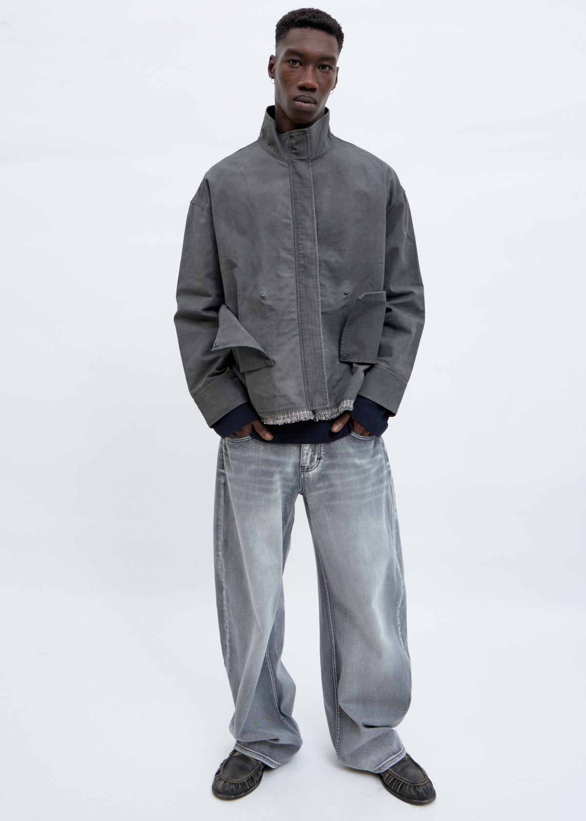 Chaqueta Utilitaria Gris - Blaze