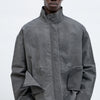 Grey Utility Jacket - Blaze