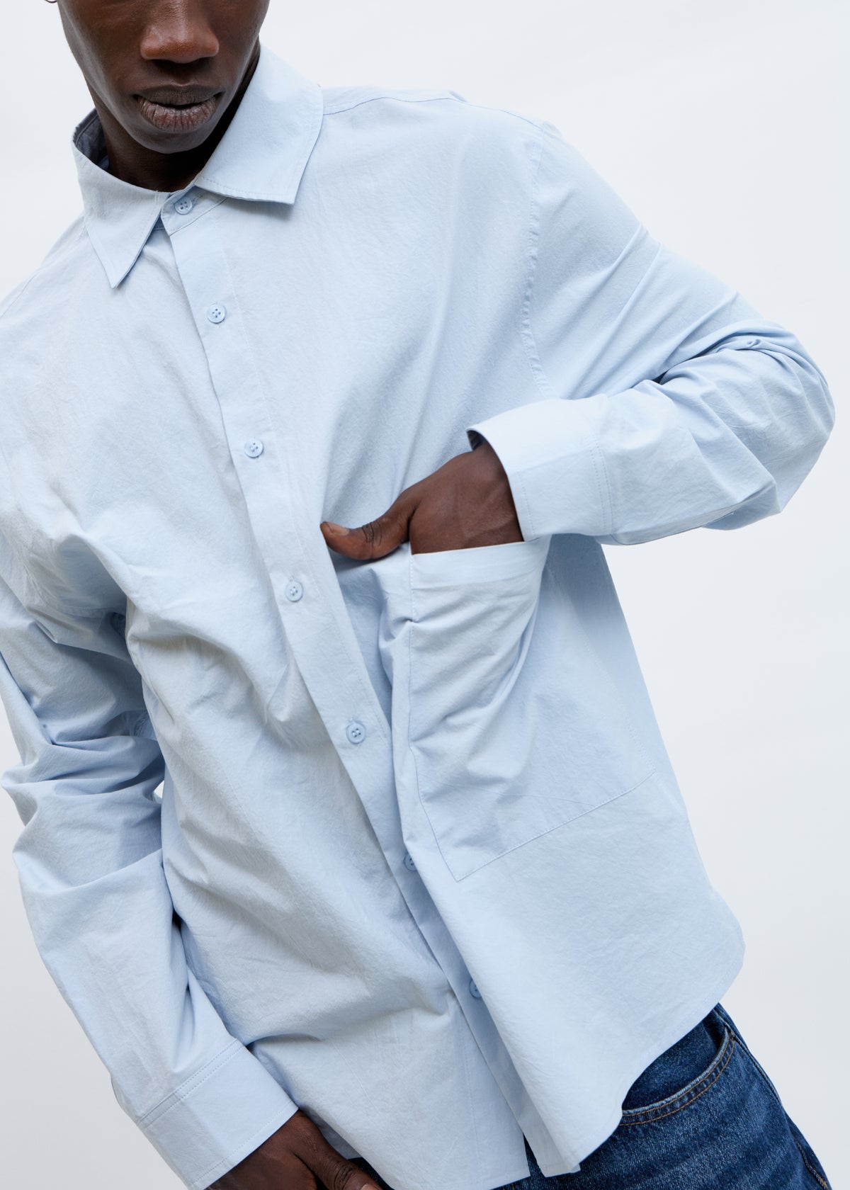 Camisa azul - Trendy