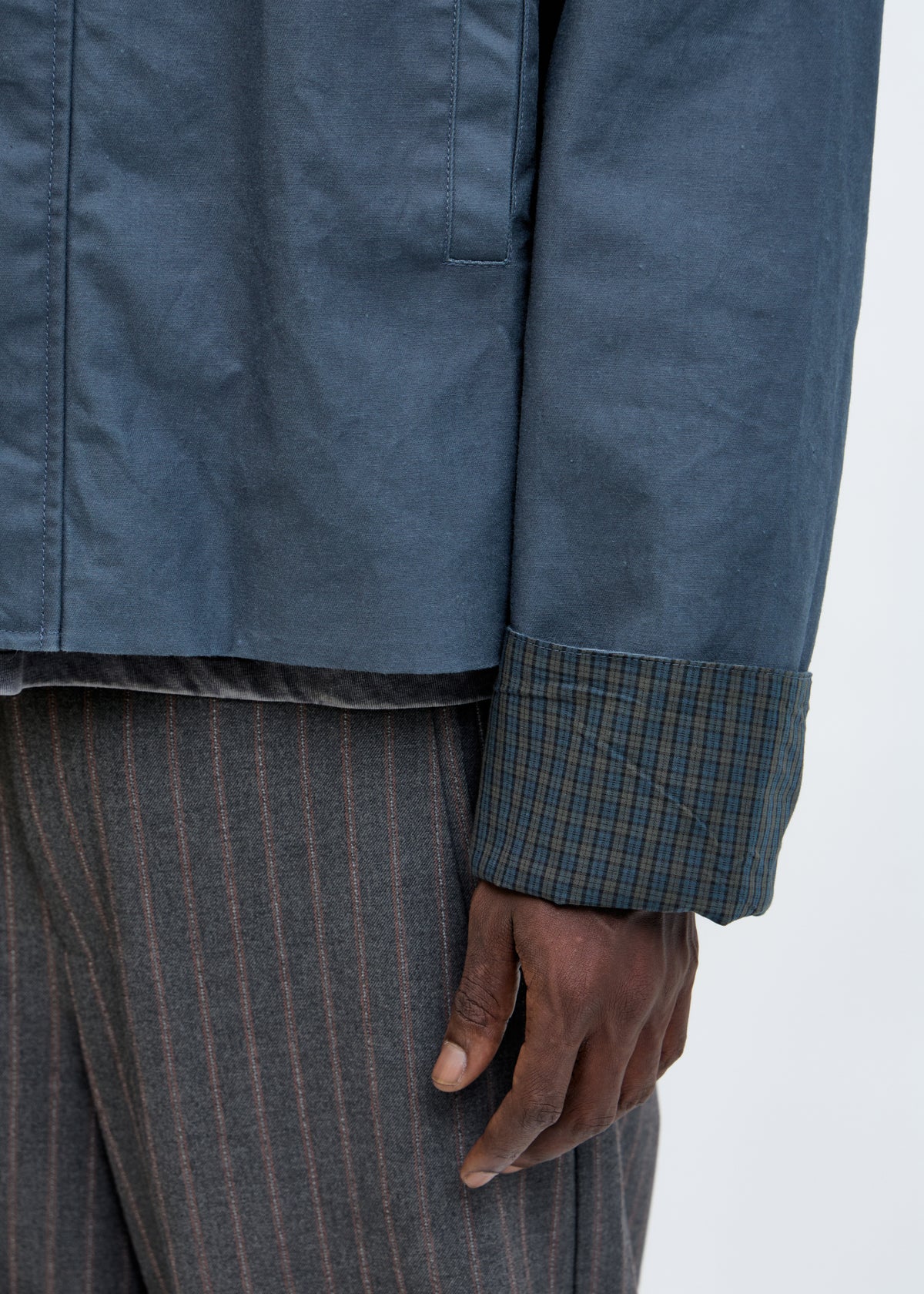 Chaqueta azul marino - Oruga