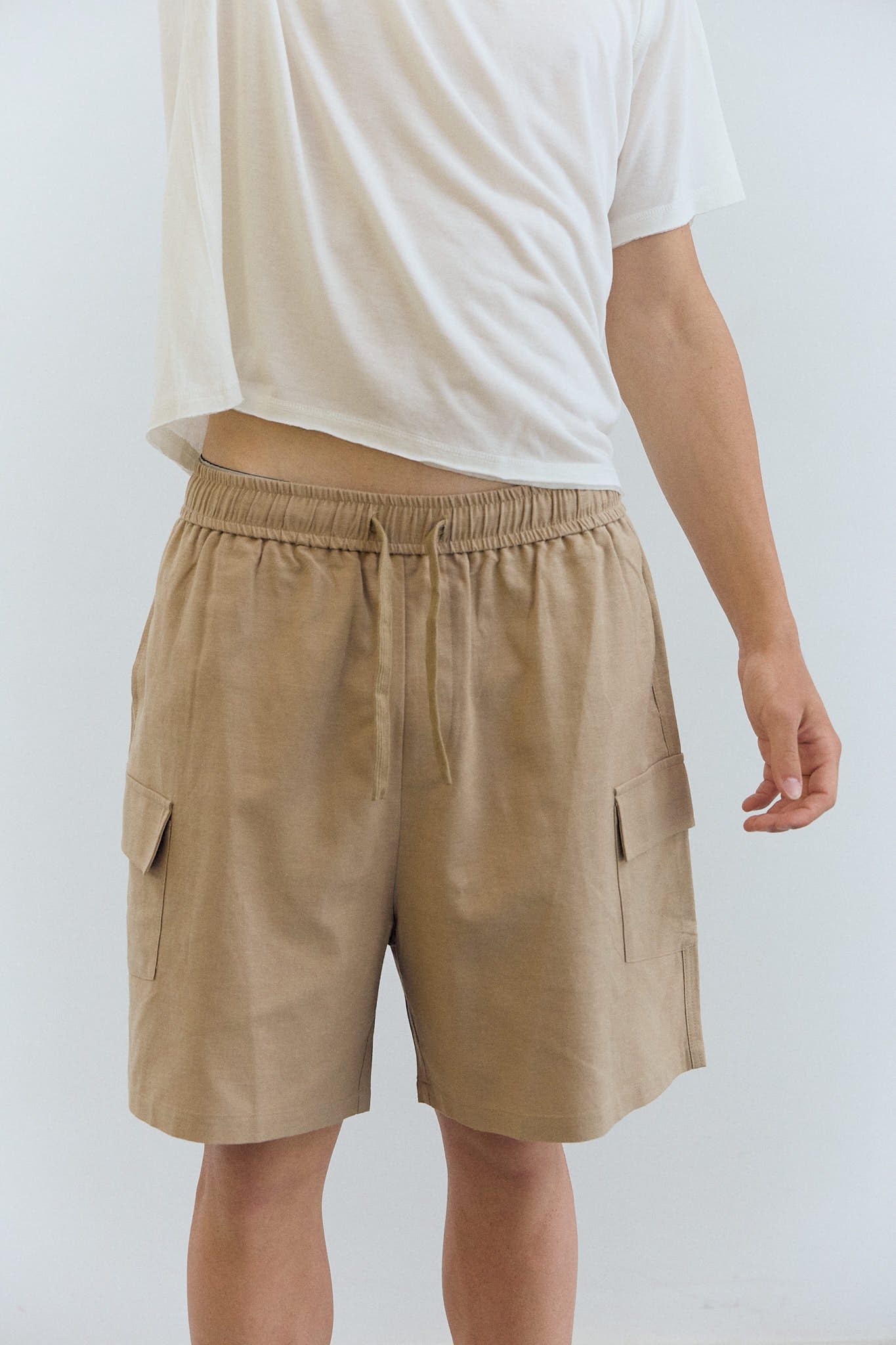 Short cargo con cintura elástica - Quinto
