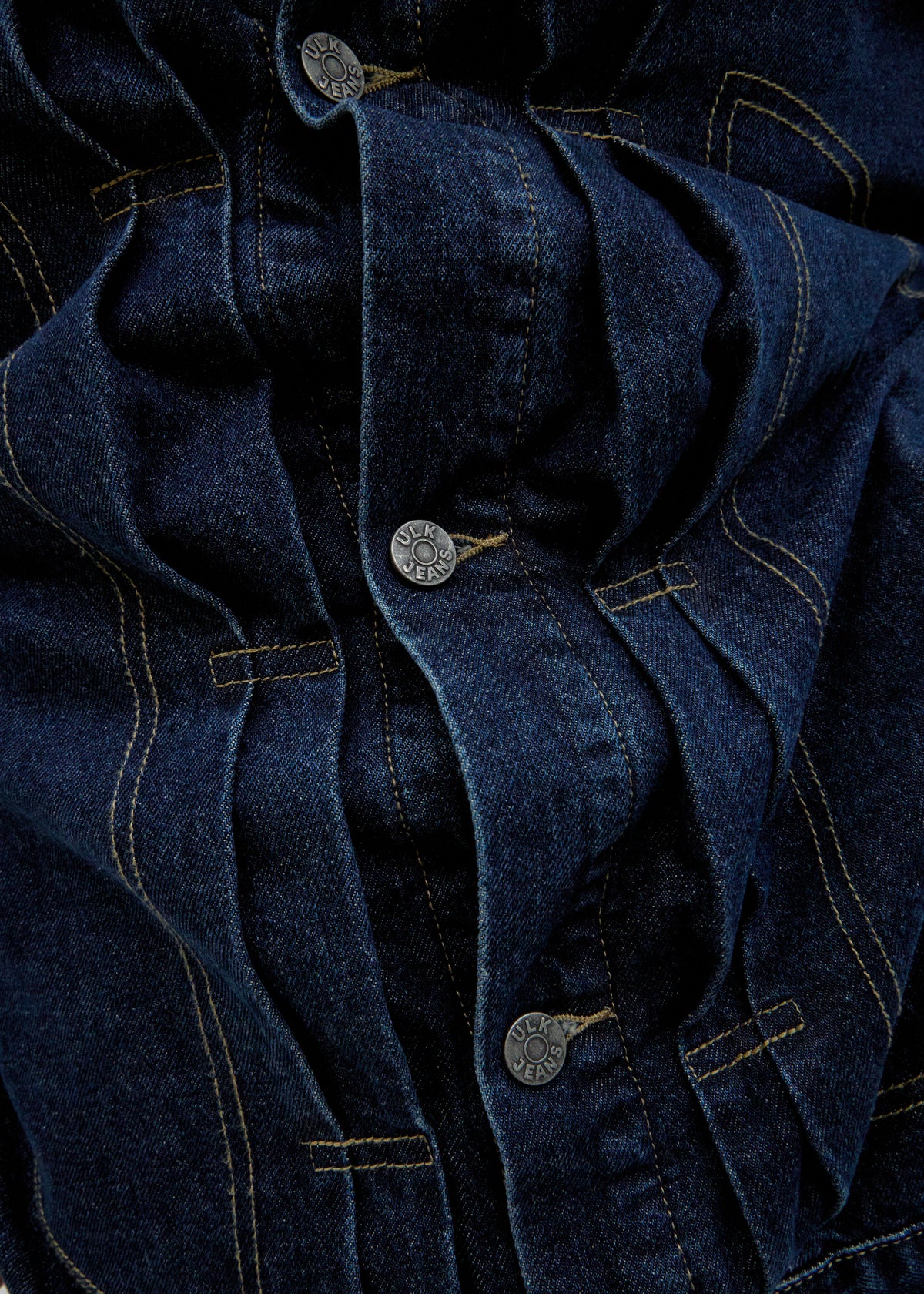 Chaqueta vaquera relaxed fit Patch