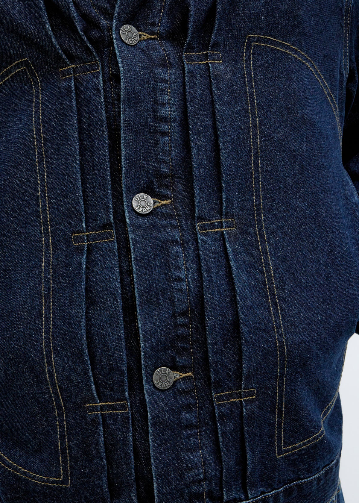 Chaqueta vaquera relaxed fit Patch