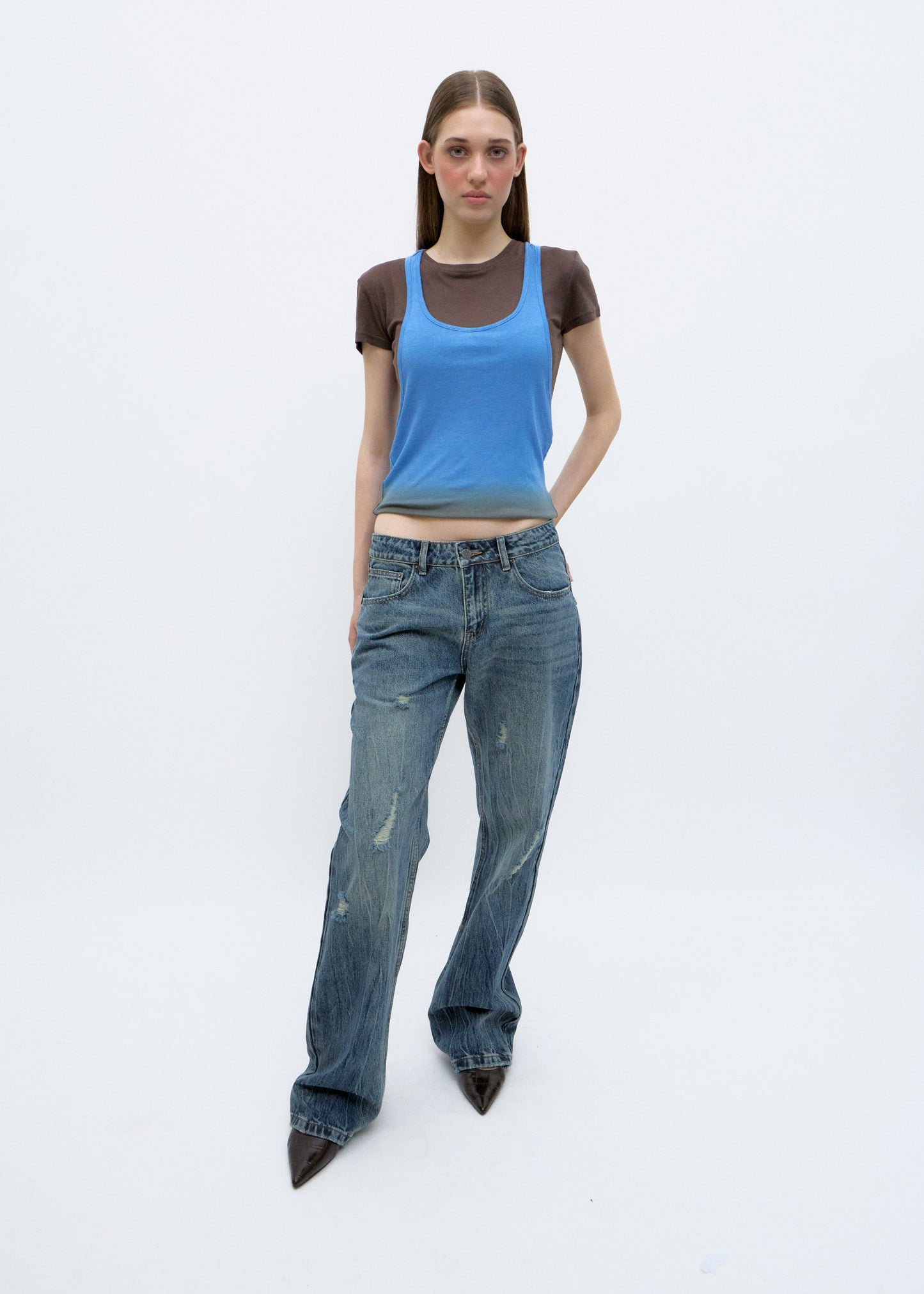 Camiseta con Degradado - Next Blue