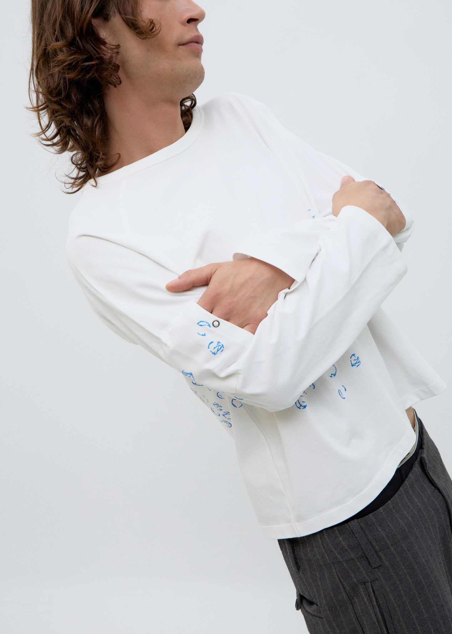 Printed White T-Shirt - Chuck