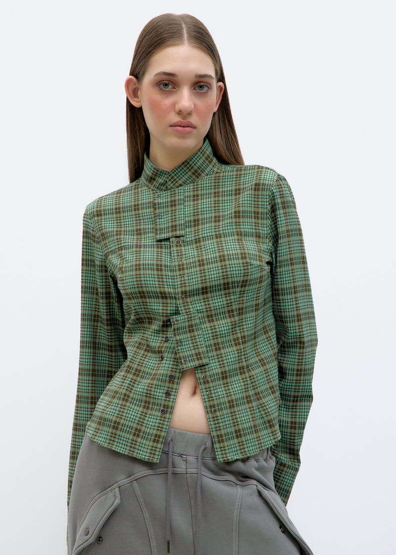 Plaid Blouse - Cure