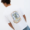 White T-shirt with artistic print - Hame