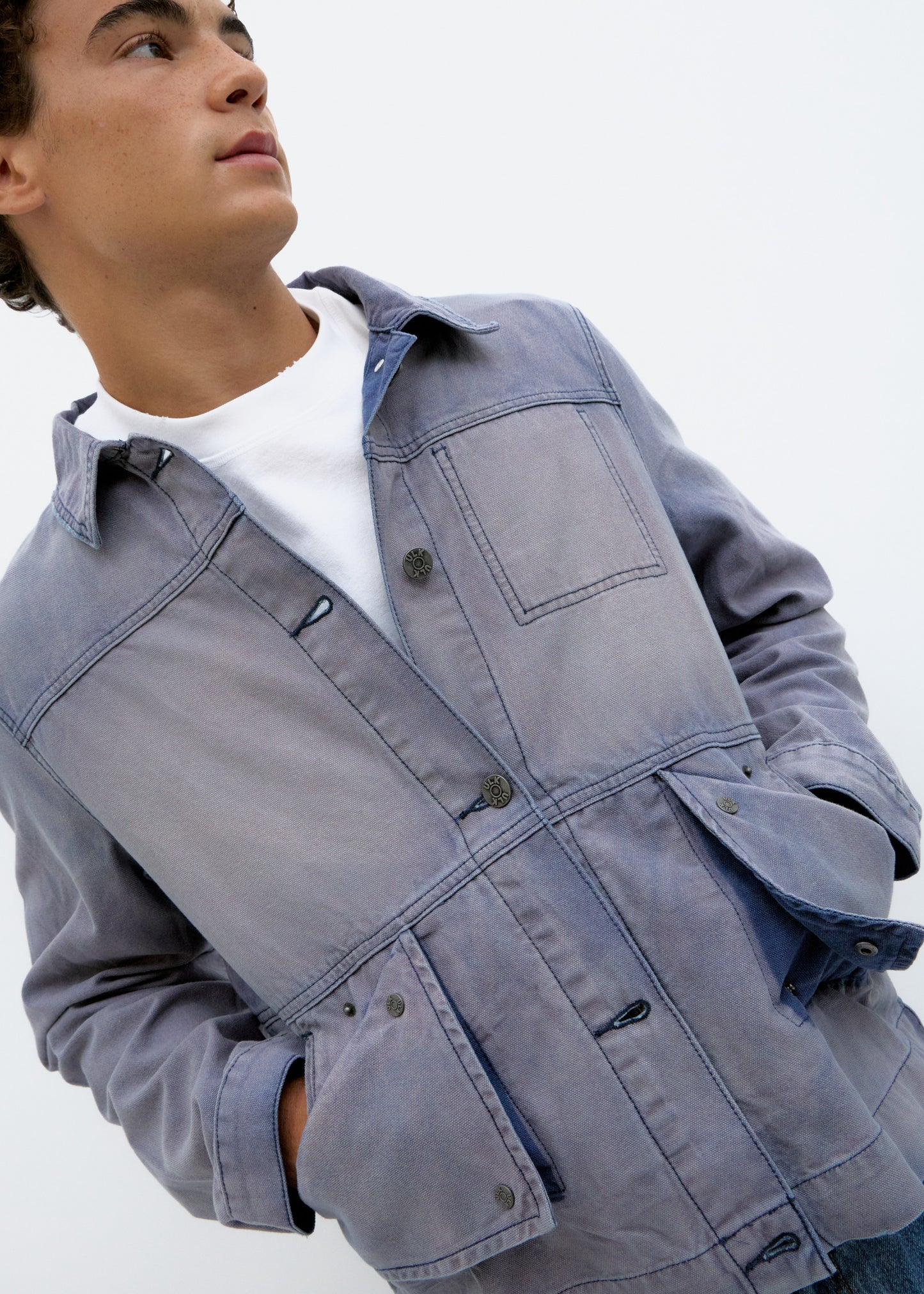 Chaqueta Lavada Violeta - Raze Blue