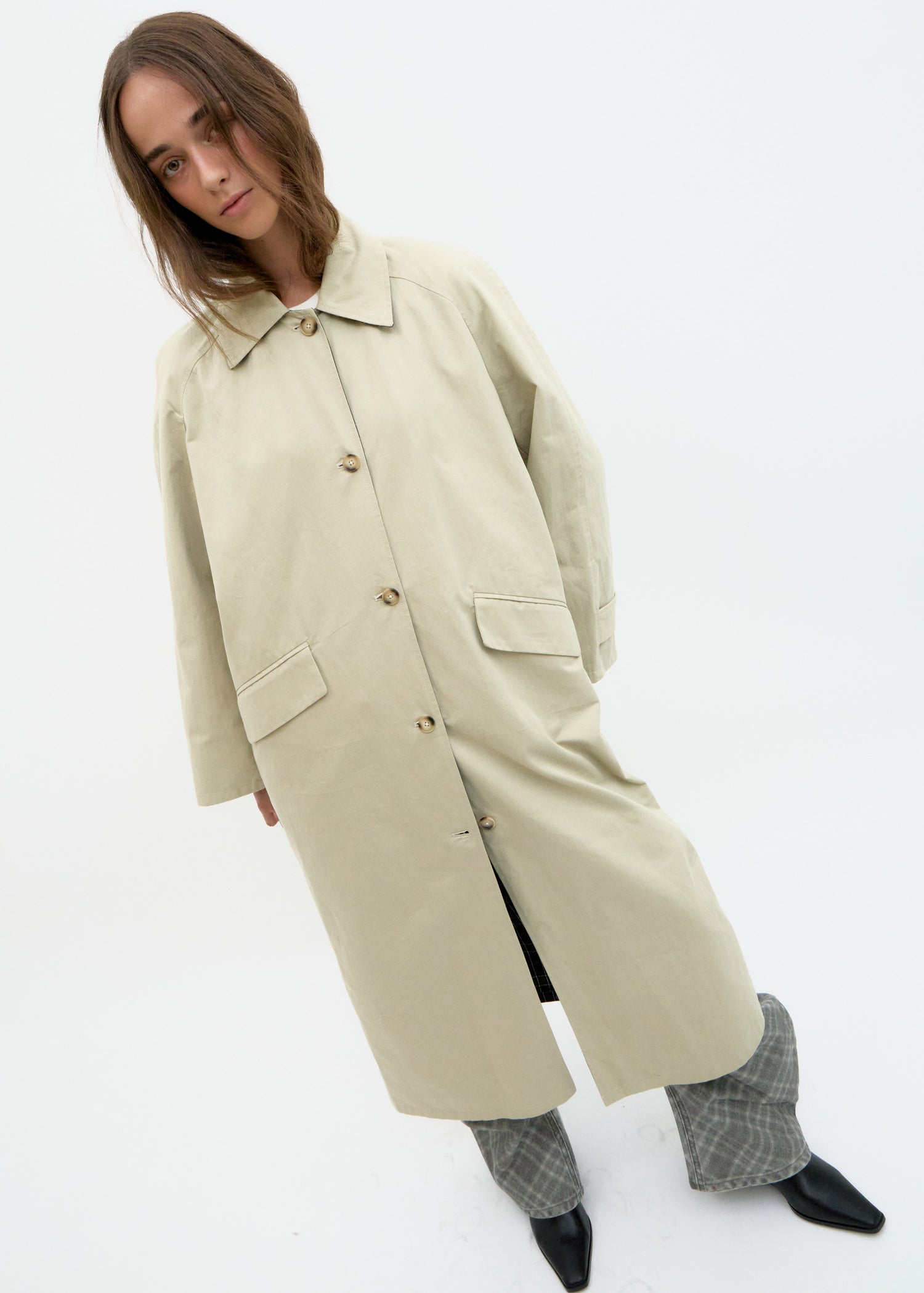 Gabardina Ligera Beige - Orsa