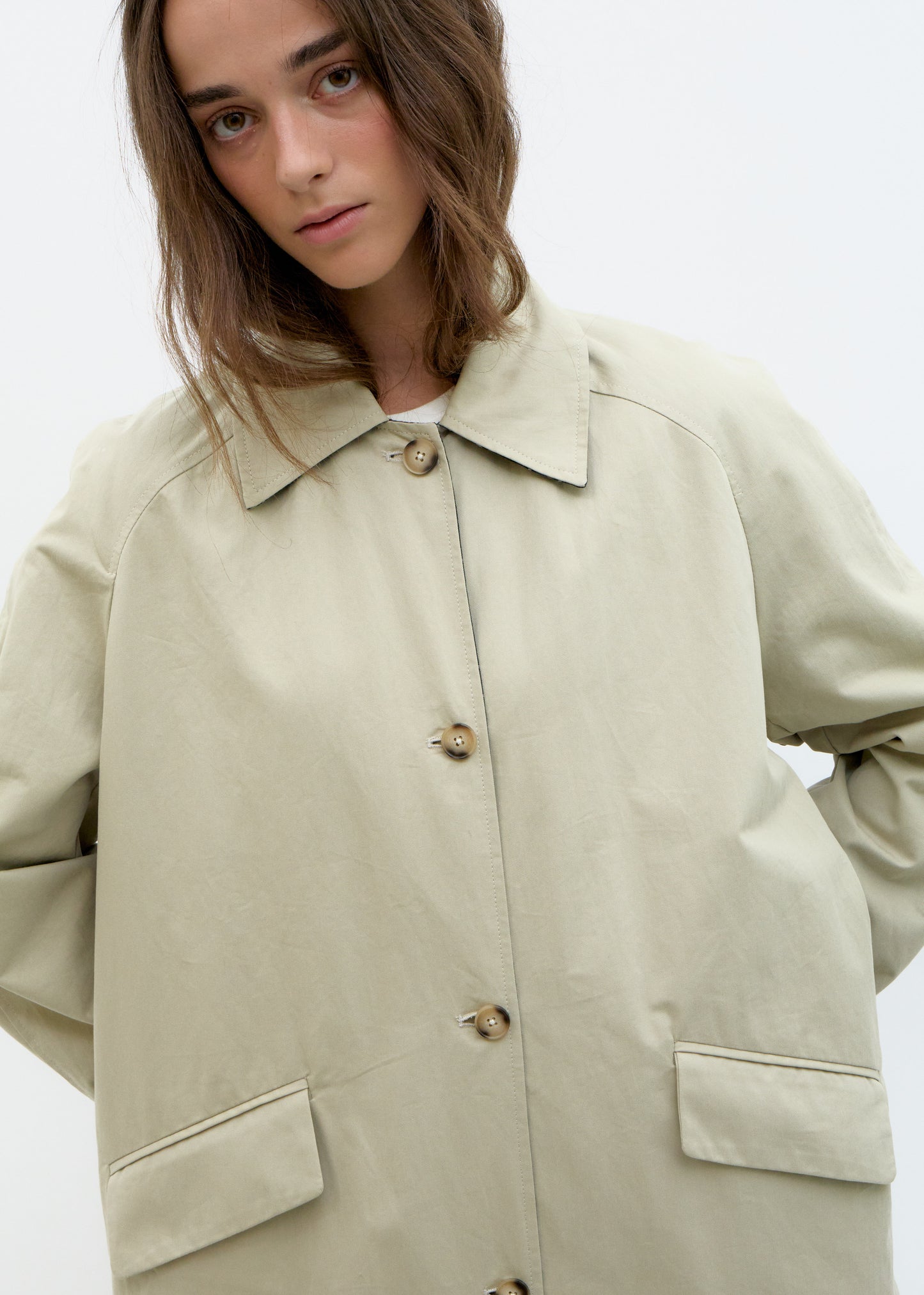 Gabardina Ligera Beige - Orsa