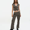 Plaid Tailored Vest - Vitotop