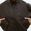 Brown Faux Leather Jacket - Estel