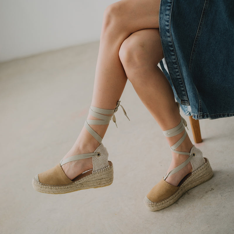 Essentials by Ulanka Leira - Wedge Espadrilles