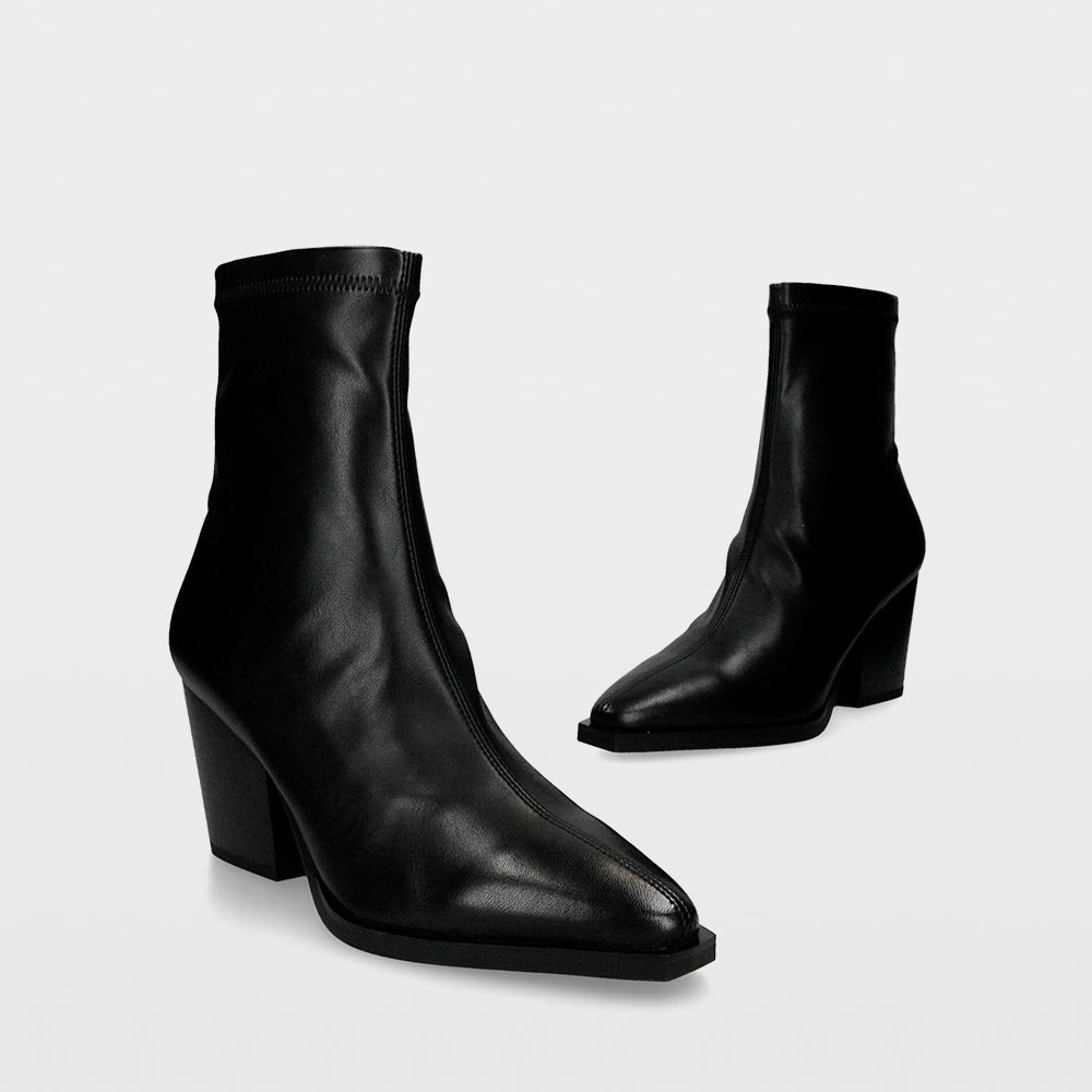 Essentials by Ulanka Katty - Cowboy Ankle Boots