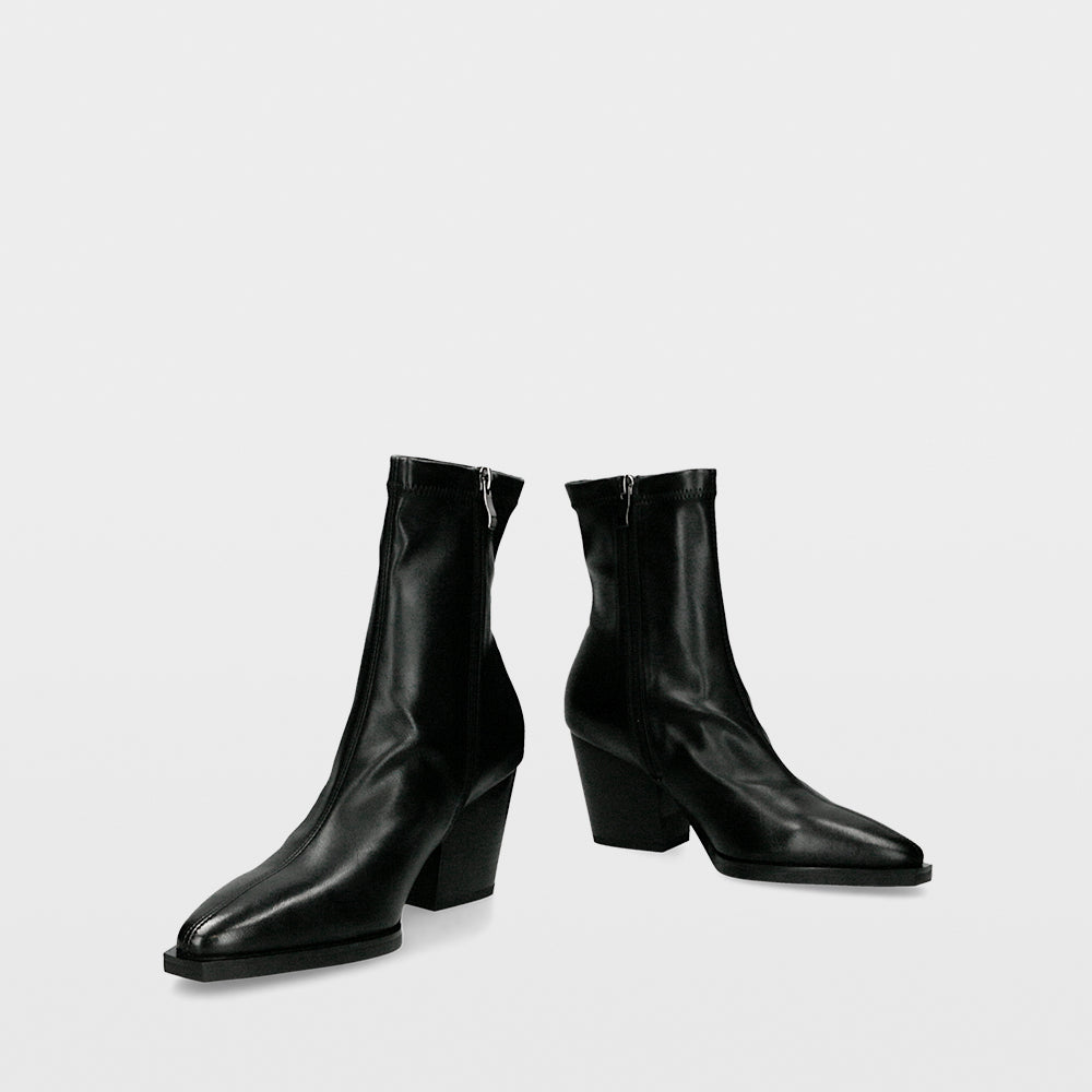 Essentials by Ulanka Katty - Cowboy Ankle Boots