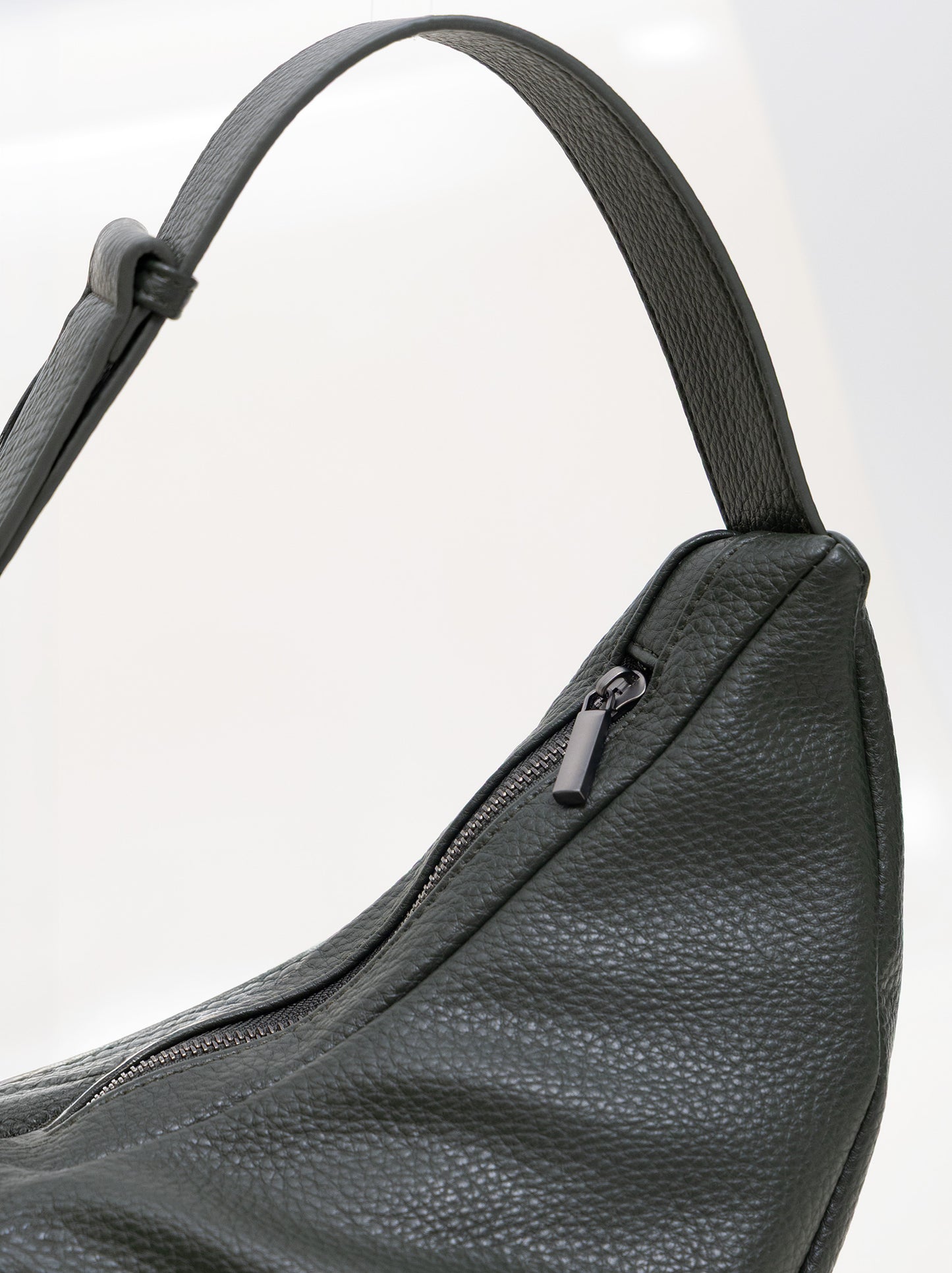 Bolso de Piel Verde Oscuro - Ferita