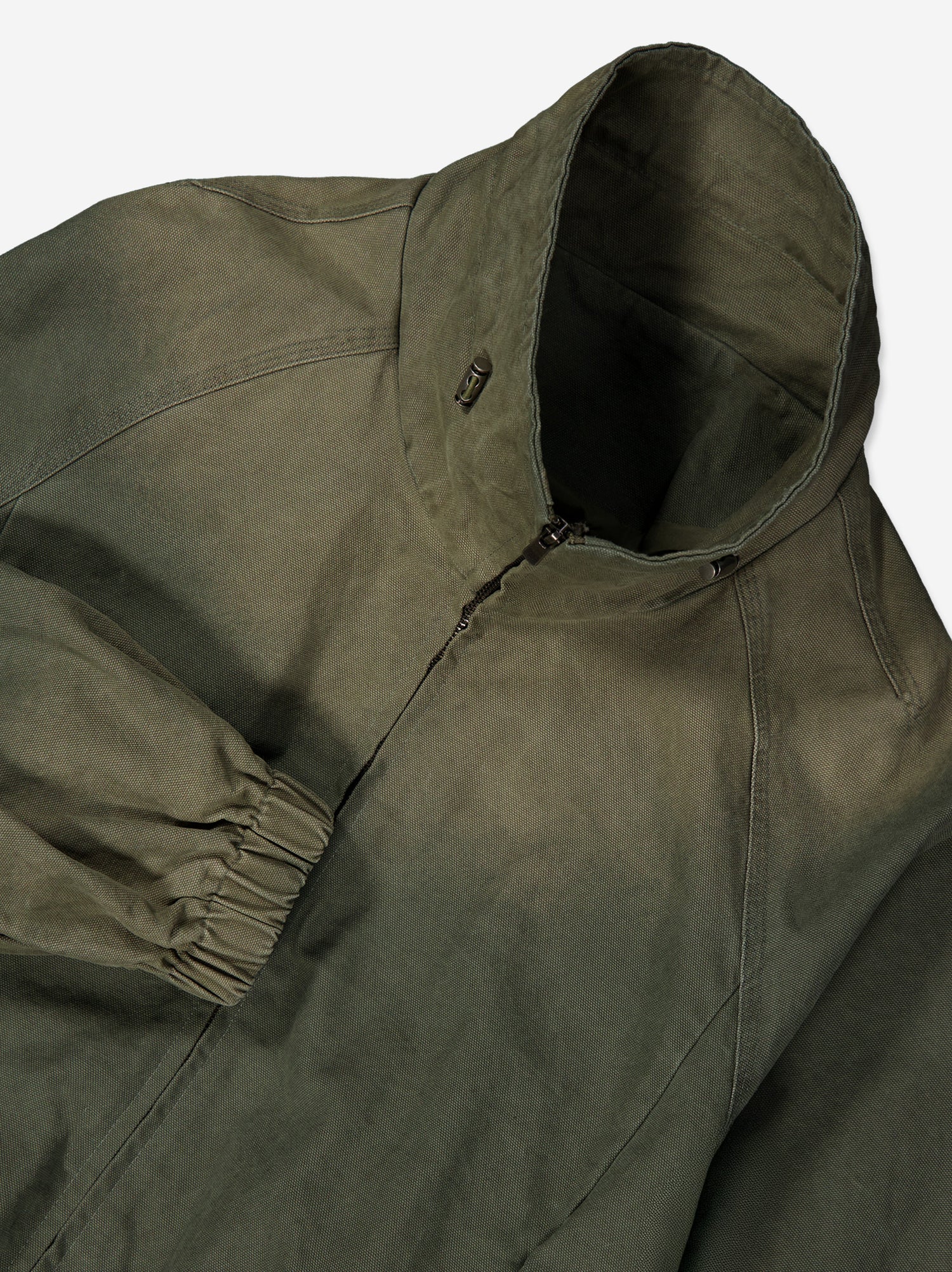 Chaqueta Bomber Efecto Lavado Caqui - Frenzy
