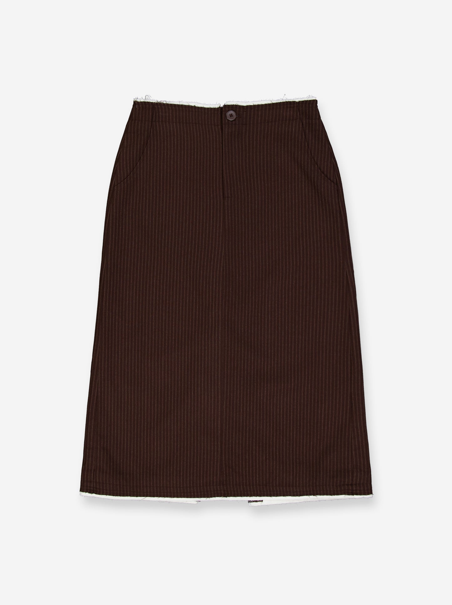 Falda midi raya diplomática - Eira