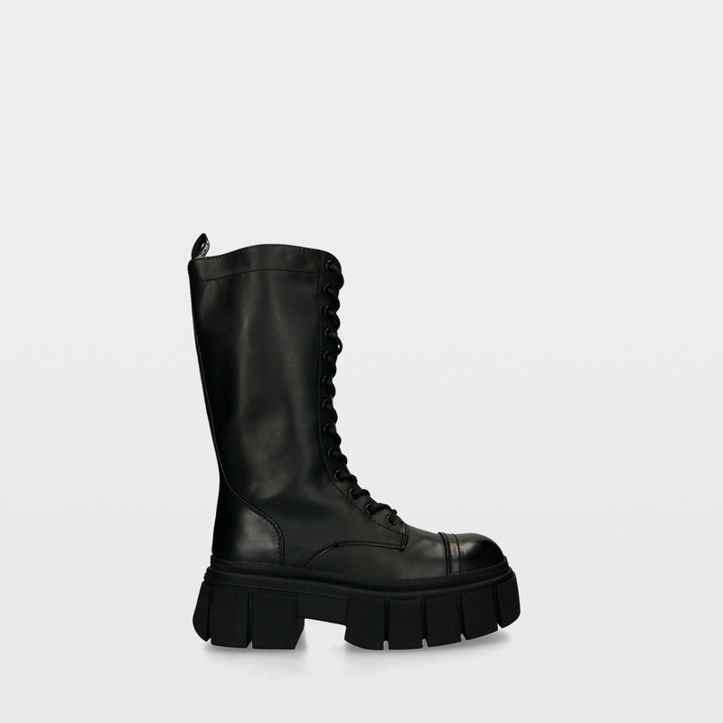 Gang by Ulanka Berghain - Botines militares con plataforma