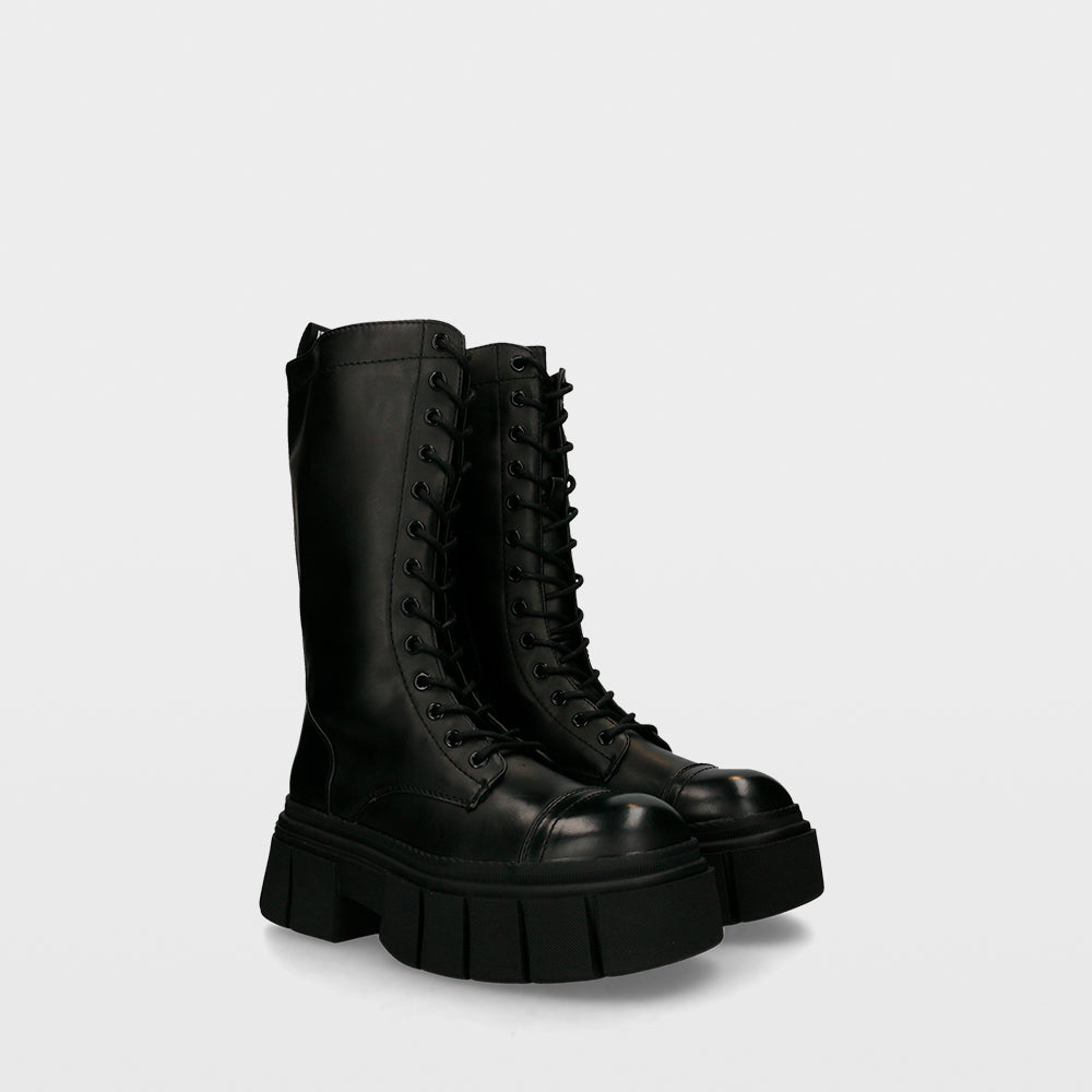 Gang by Ulanka Berghain - Botines militares con plataforma