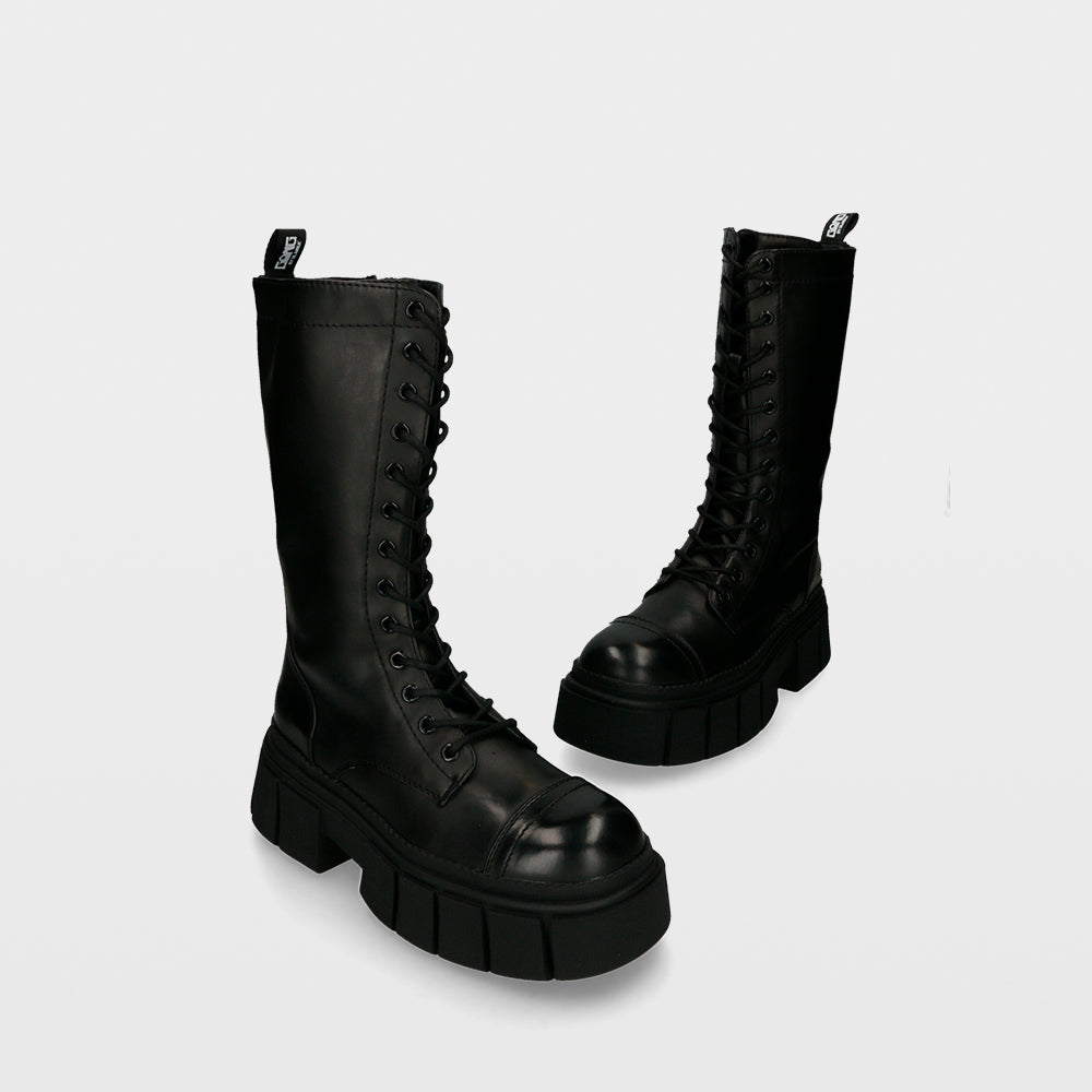 Gang by Ulanka Berghain - Botines militares con plataforma