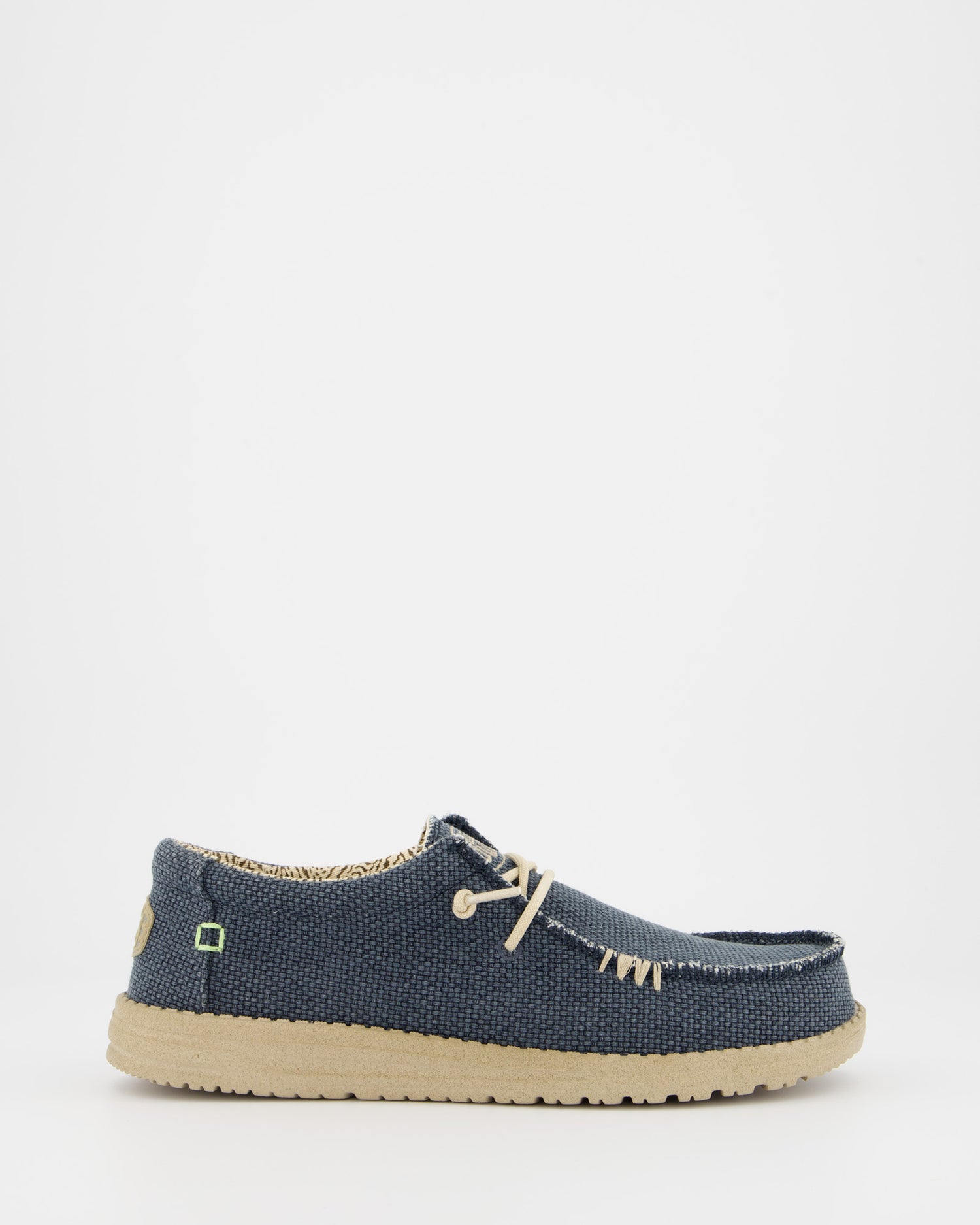 Mocasín Canvas Hey Dude Azul