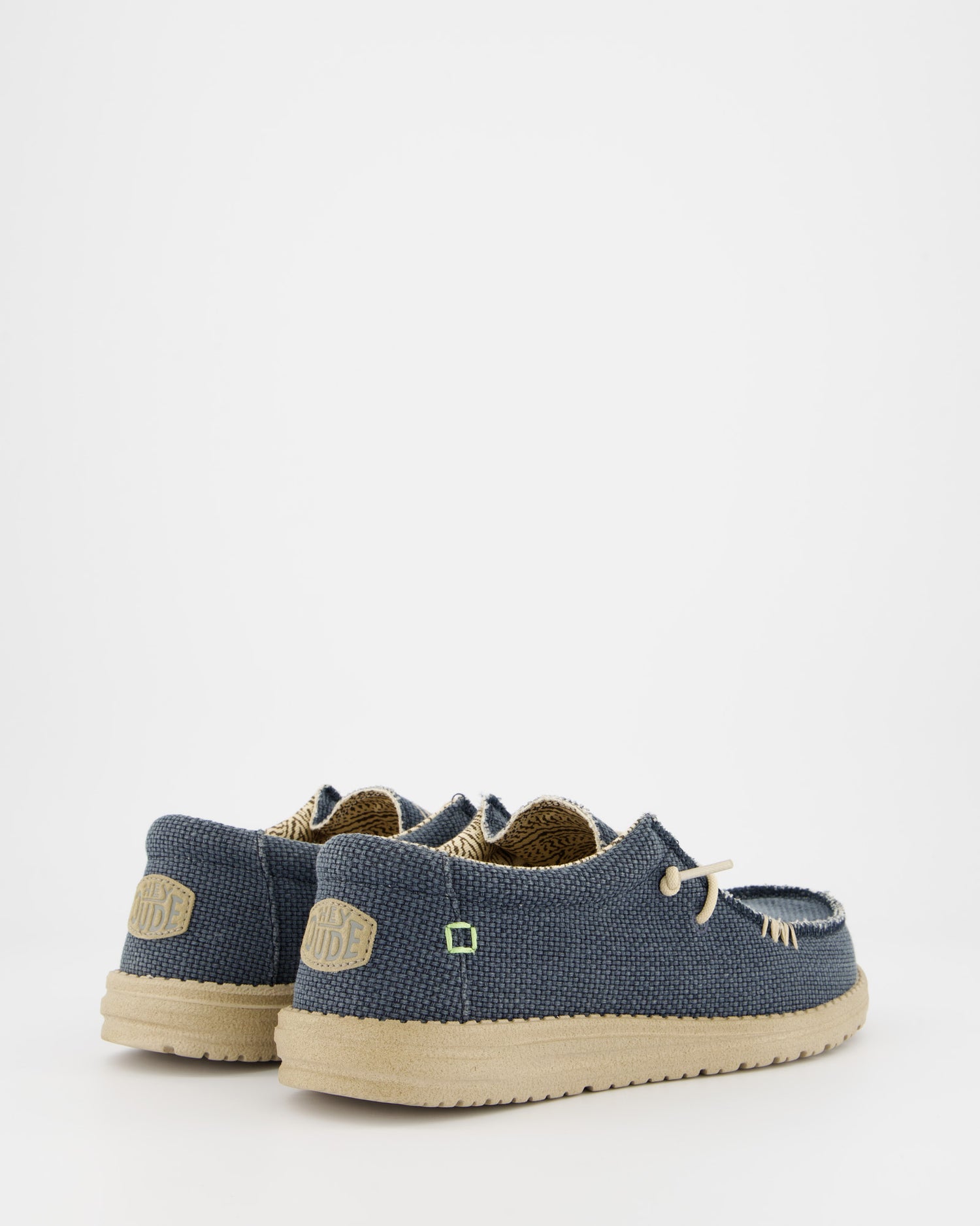 Mocasín Canvas Hey Dude Azul