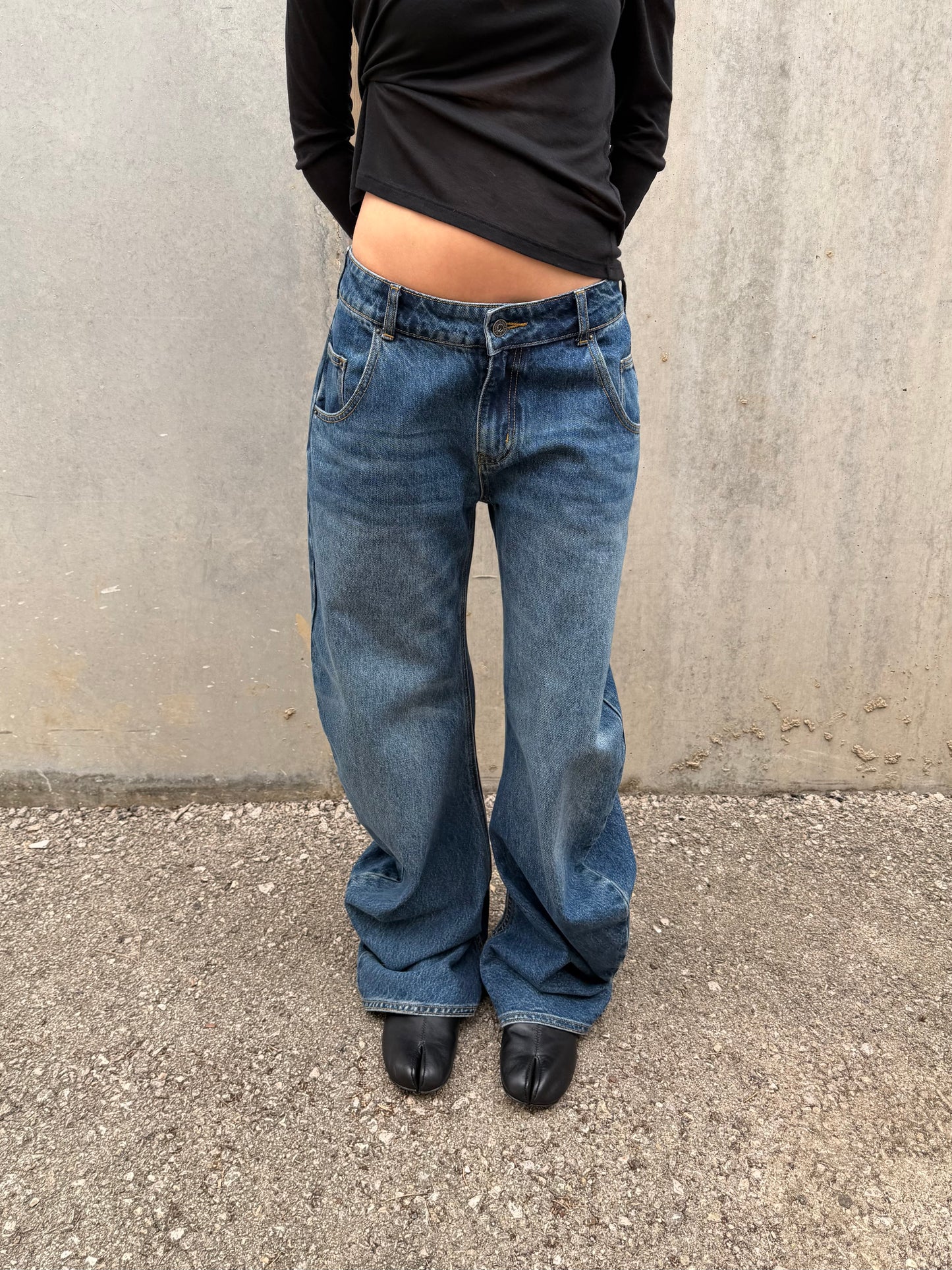 Jeans de pernera curva - Jones