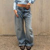 Jeans de pernera curva - Jones