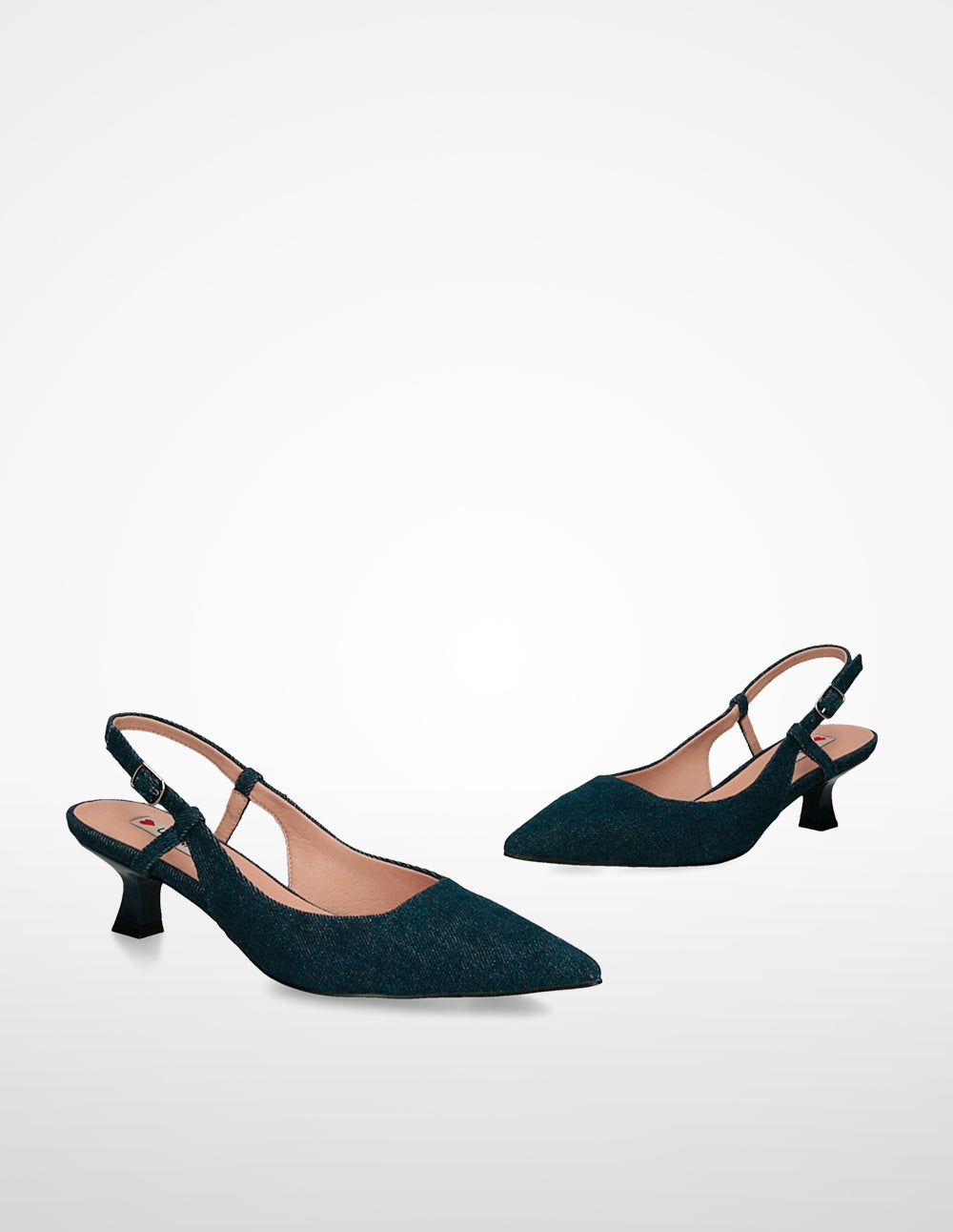 Ulanka Isabella - Denim heeled shoe