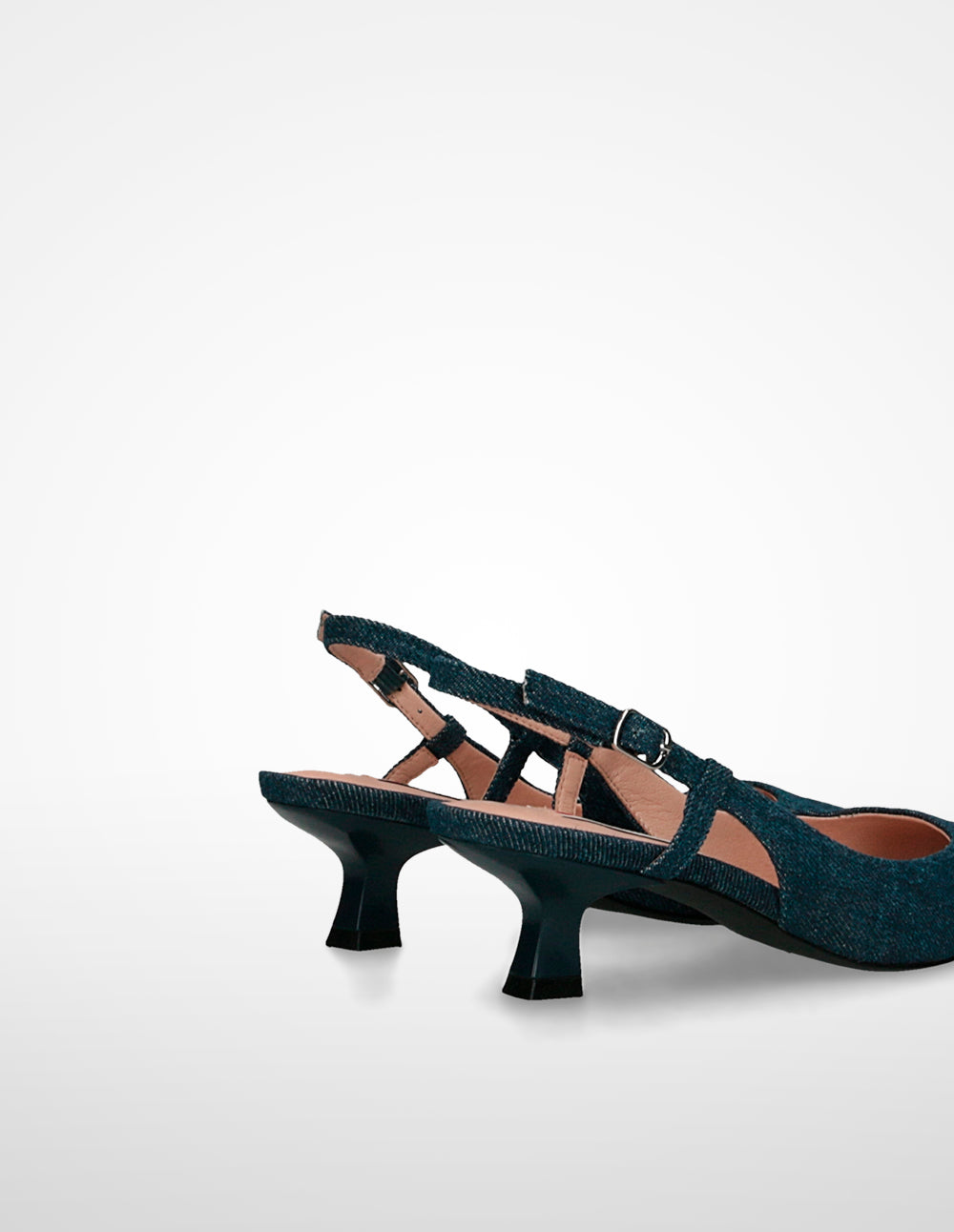 Ulanka Isabella - Denim heeled shoe