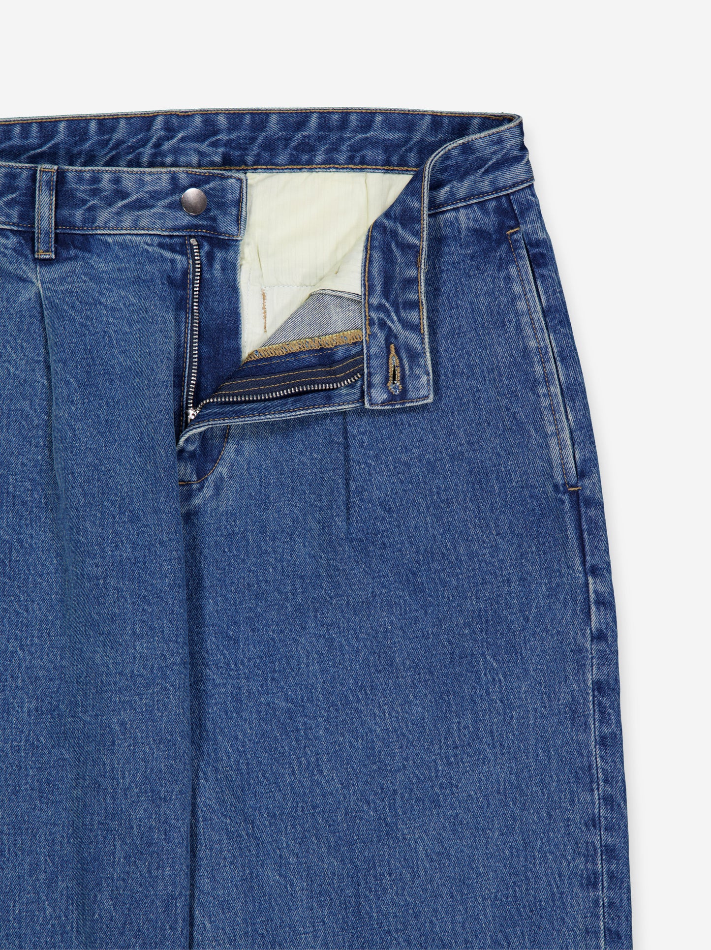 Jeans baggy con pinzas frontales - Sidney