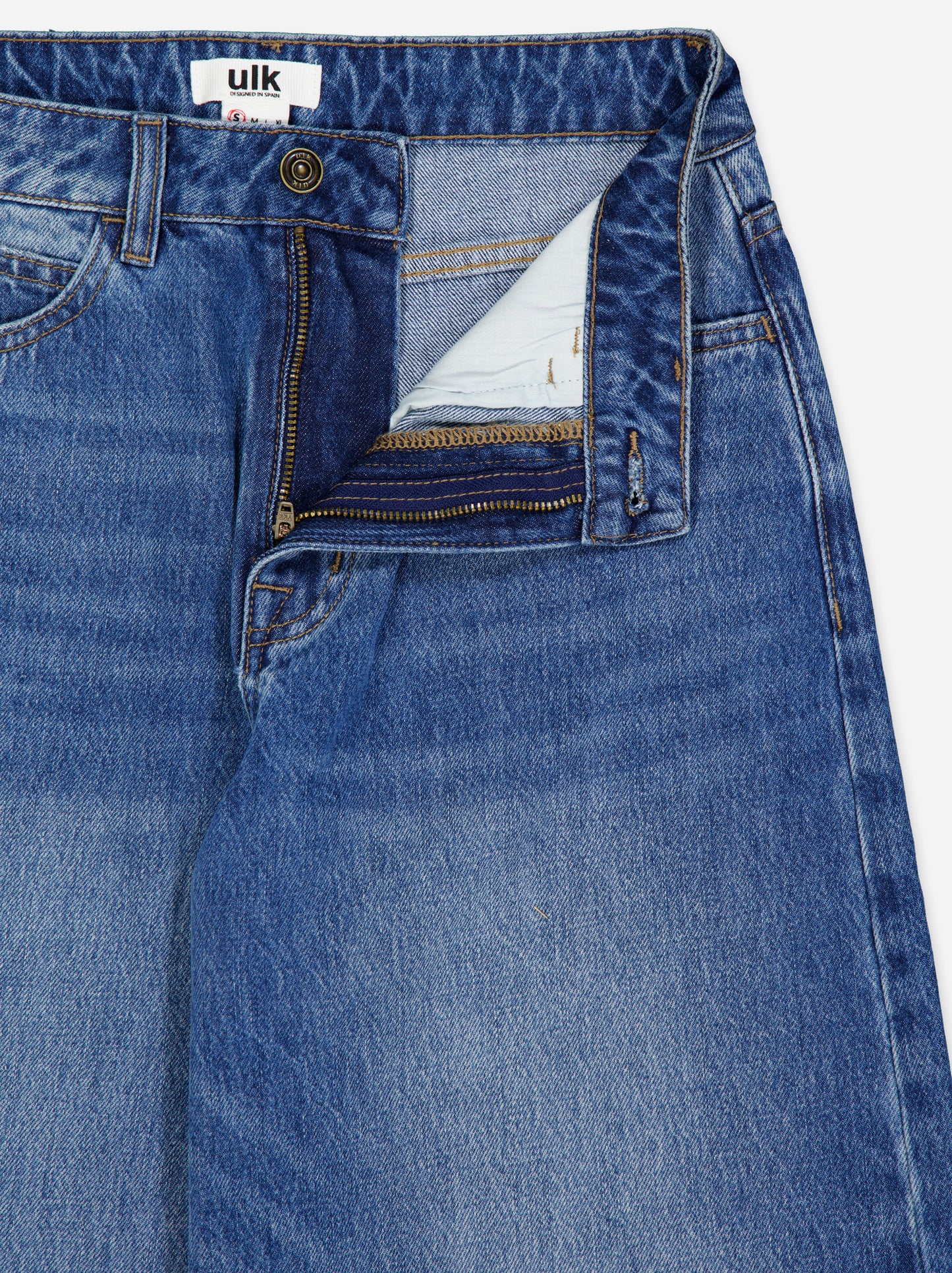 Mid-rise baggy jeans - Ayla