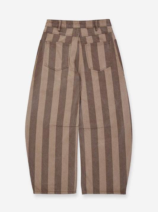 Striped balloon jeans - Nahla