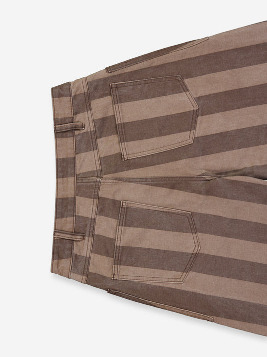 Striped balloon jeans - Nahla