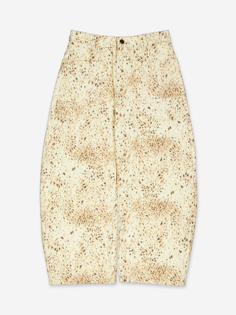 Jeans balloon animal print - ULK Nahla