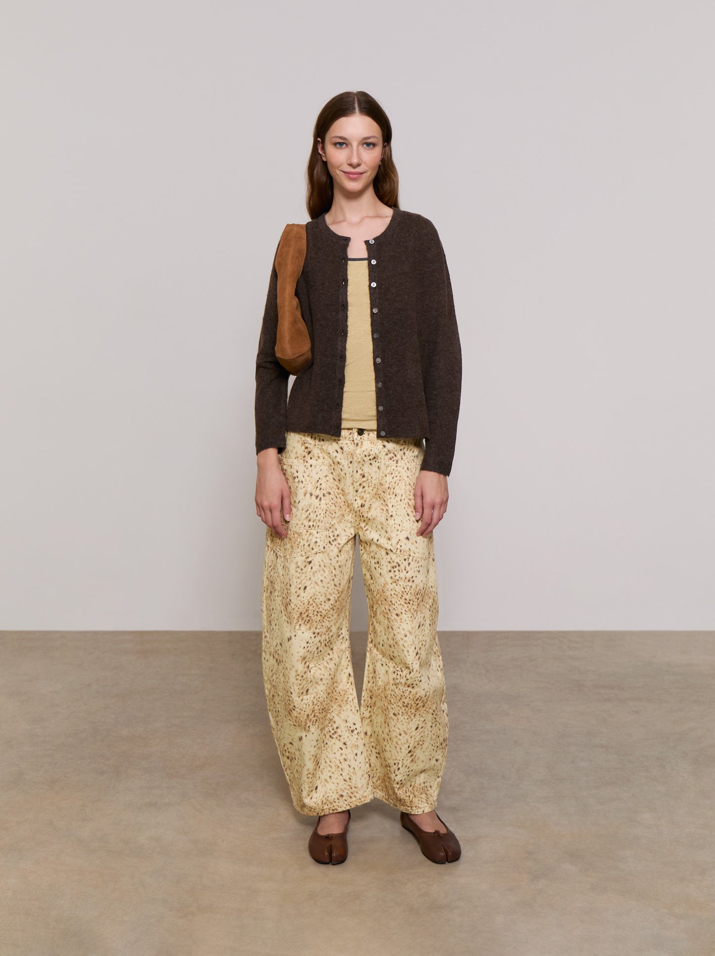 Jeans balloon animal print - ULK Nahla