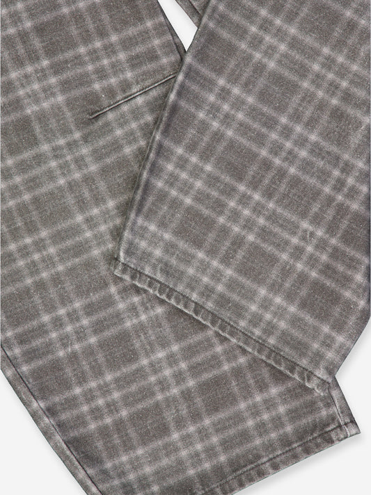 Tartan balloon jeans - Nahla