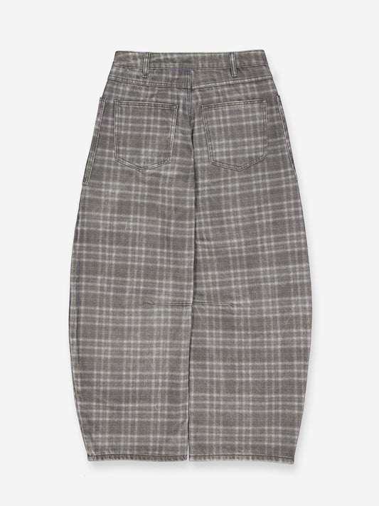 Tartan balloon jeans - Nahla