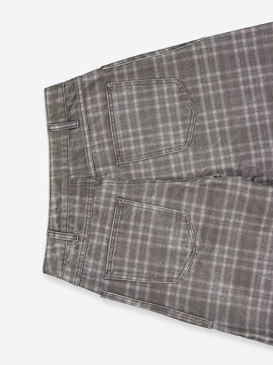 Tartan balloon jeans - Nahla