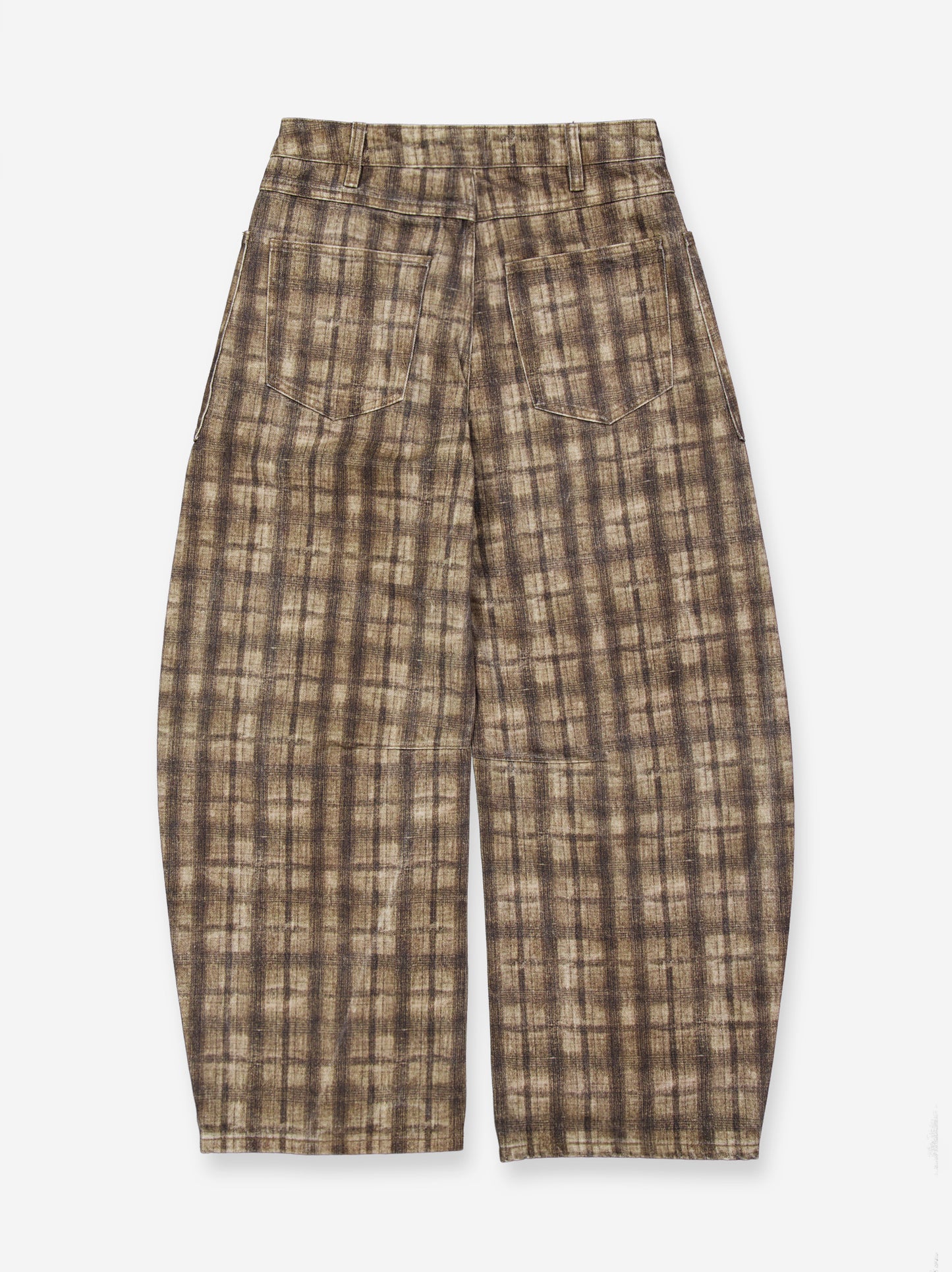 Jeans balloon tartán - Nahla